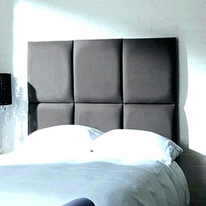 Use of french cleat to hang headboard
